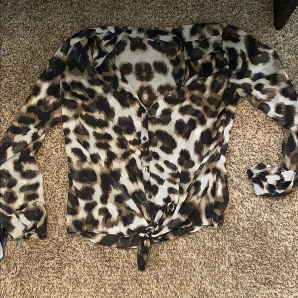 Cheetah Blouse